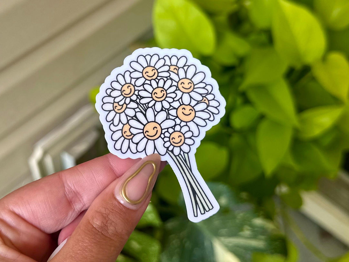 Happy Flowers sticker
