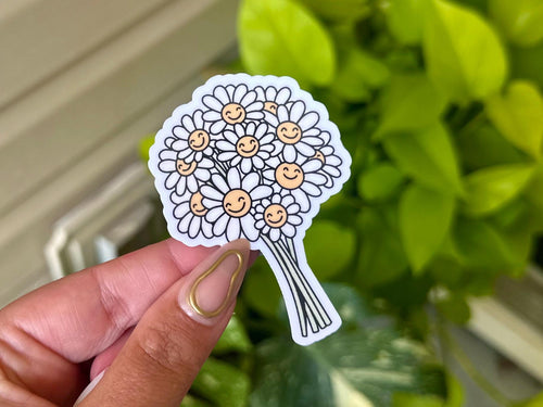 Happy Flowers sticker