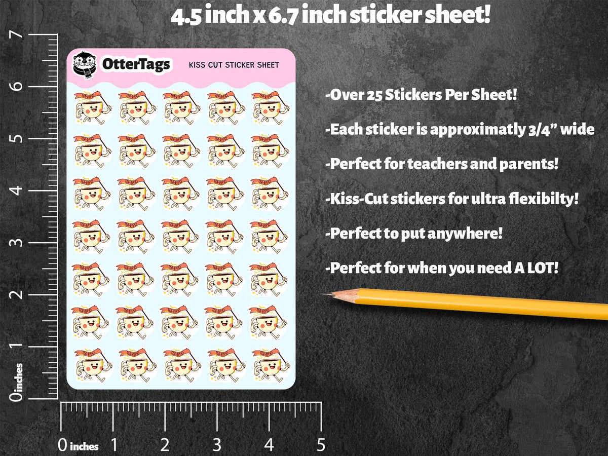 Tea-rific mini sticker sheet, reward charts – view 2