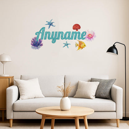 Custom Name Wall Art Decal by Stickreews