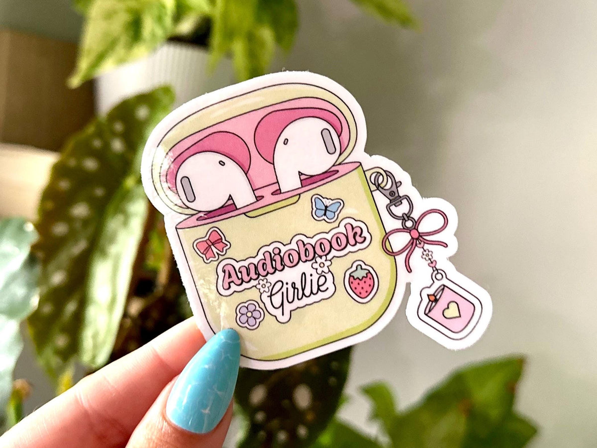 Audiobook Girlie sticker