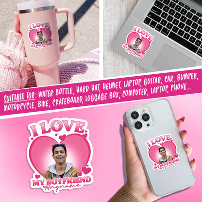 Custom Couple Photo Love Sticker by Stickreews — view 3