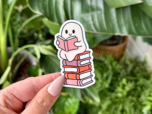 Reading Ghost sticker