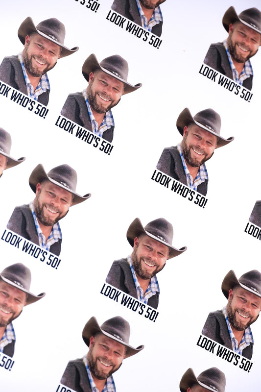 Custom Face sticker sheet