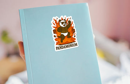 Panda Explosion sticker, movie fans – view 4