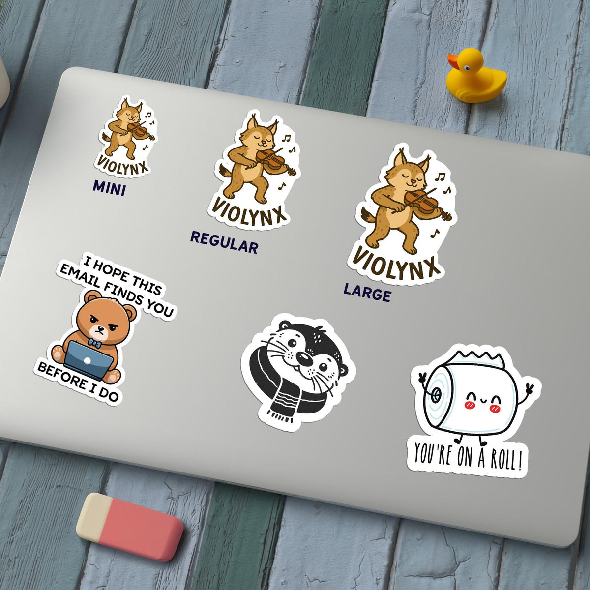 Lynx Violin sticker, orchestra kids & music teachers – view 4