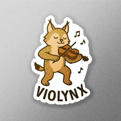 Lynx Violin sticker, orchestra kids & music teachers – view 3