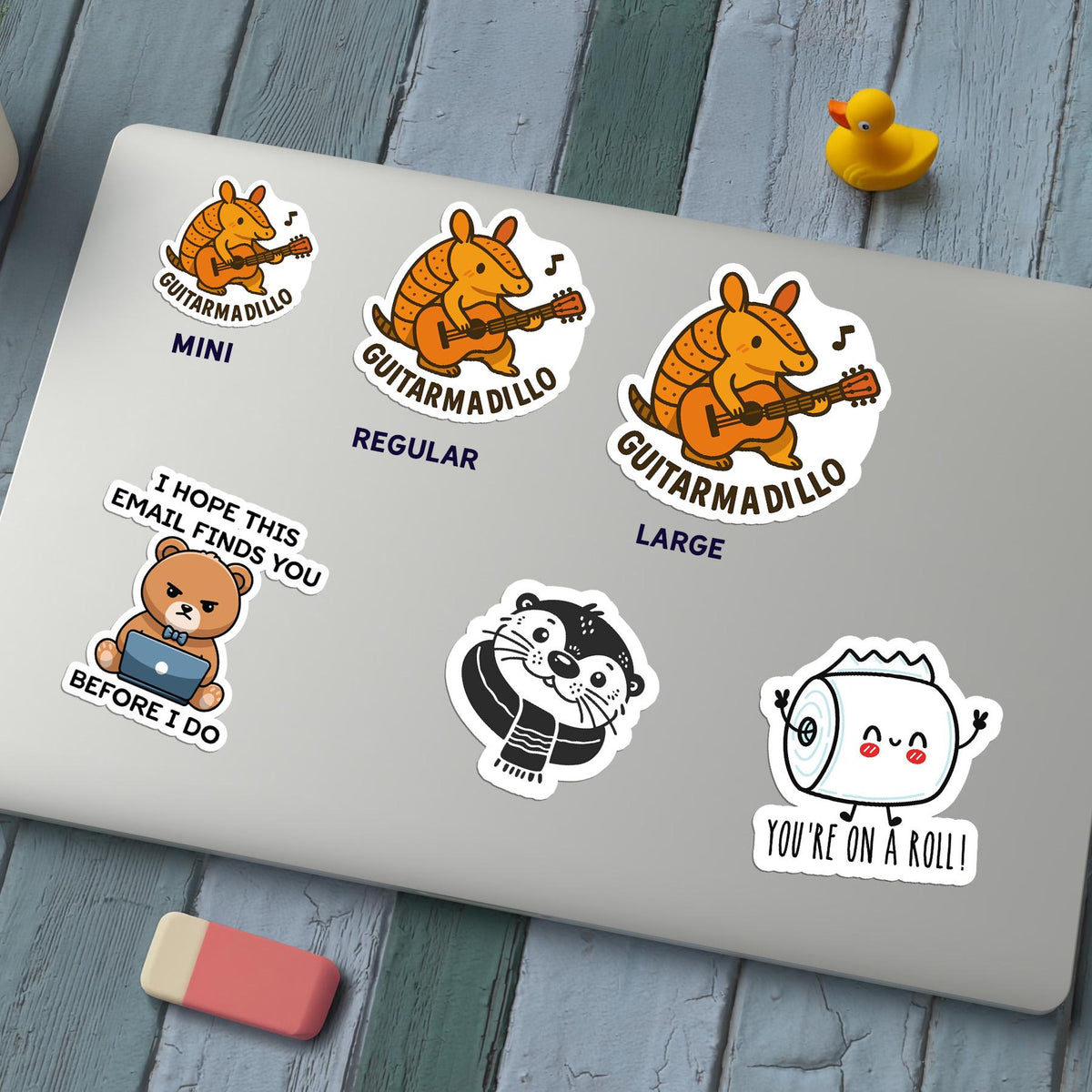 Armadillo Guitar sticker – view 4