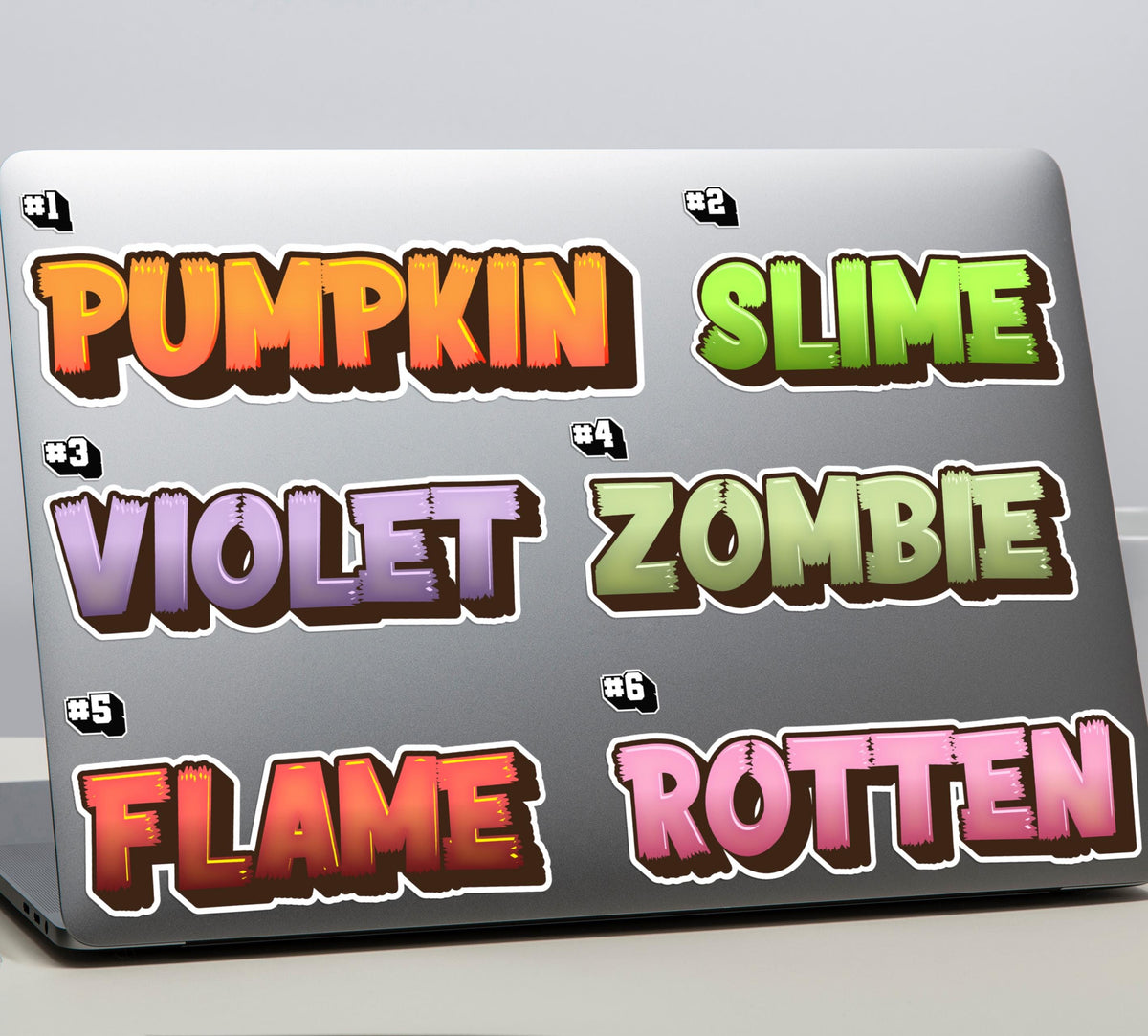 Personalized Horror Name sticker
