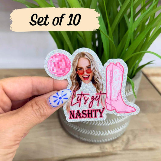Custom Glitter sticker, bachelorette party