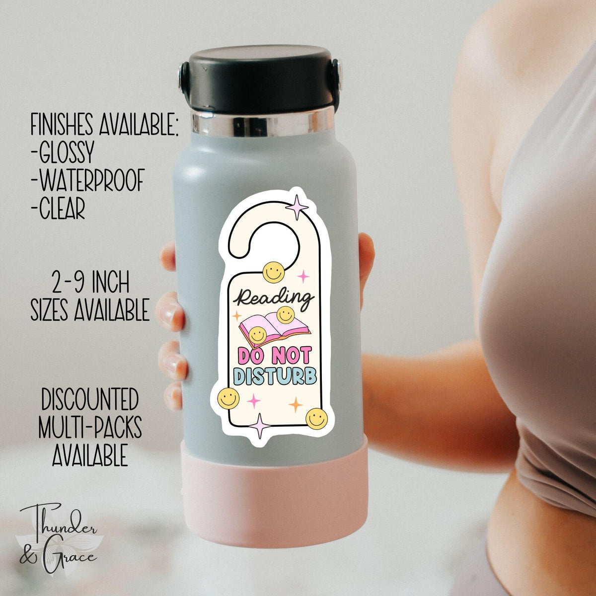 Do Not Disturb Reading sticker – view 3