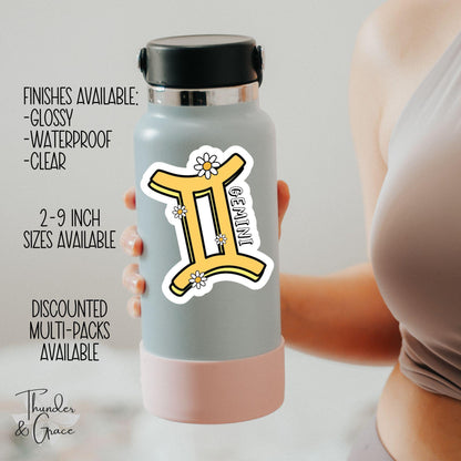 Gemini sticker – view 3