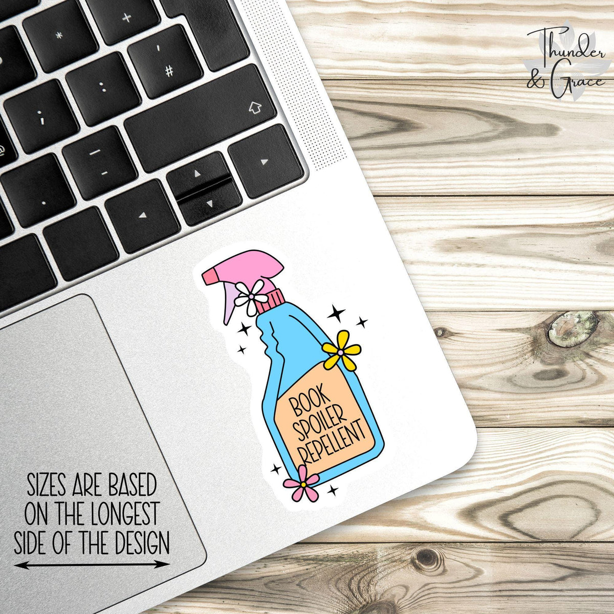 Book Spoiler Repellent sticker – view 2