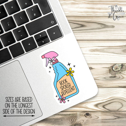Book Spoiler Repellent sticker – view 2