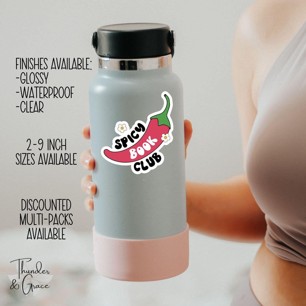 Spicy Book Club sticker – view 3