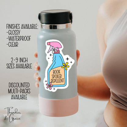 Book Spoiler Repellent sticker – view 3