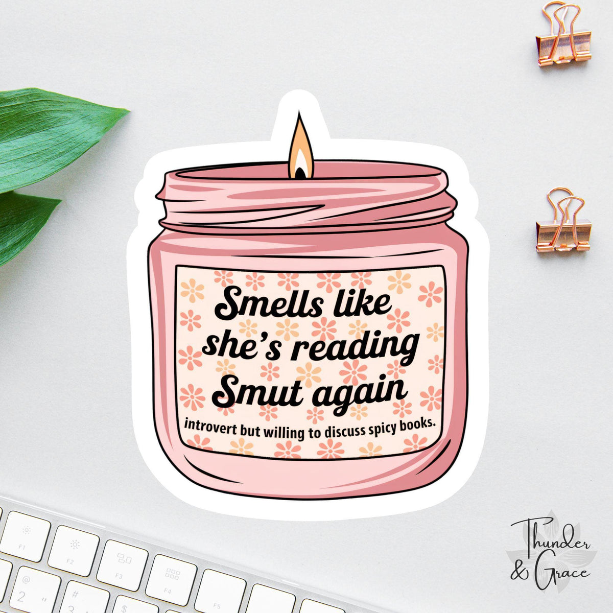 Smut Reader sticker