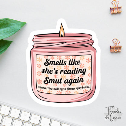 Smut Reader sticker