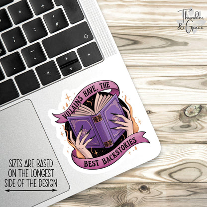 Bookish sticker – view 2