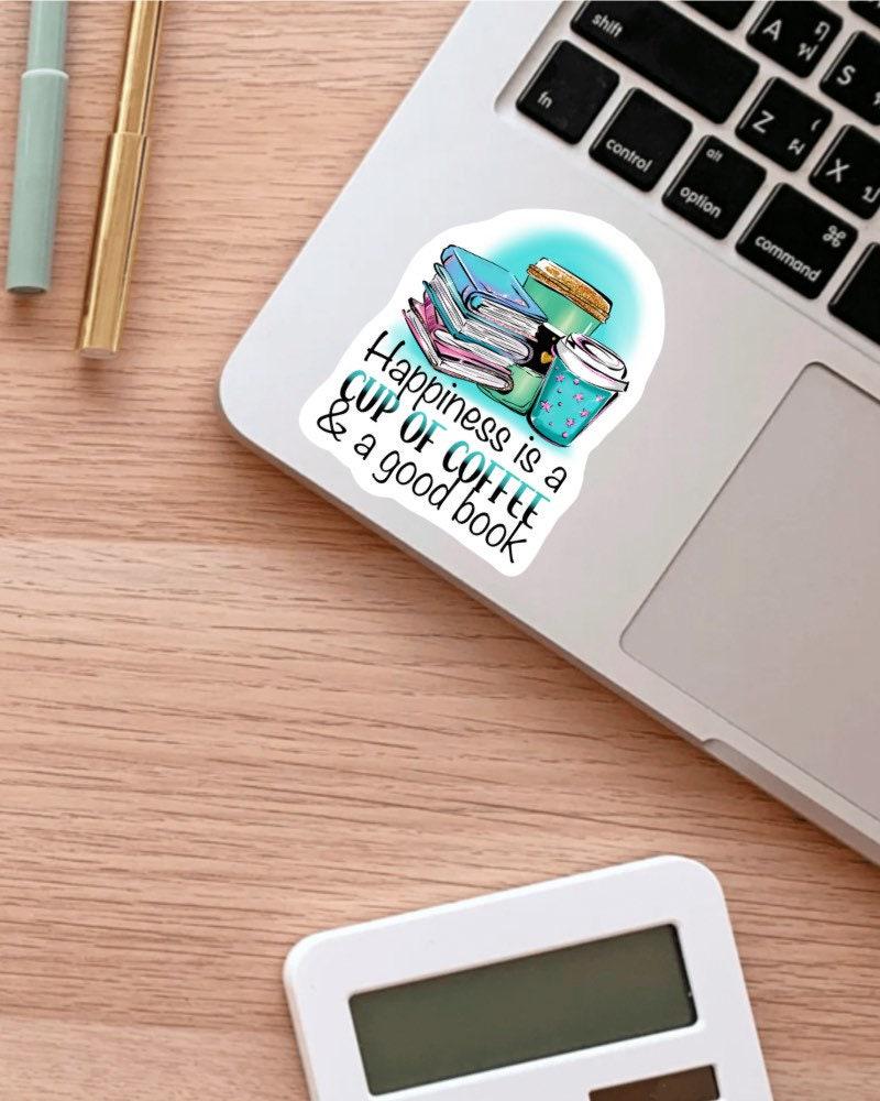 Happiness Is a Cup of Coffee sticker – view 3
