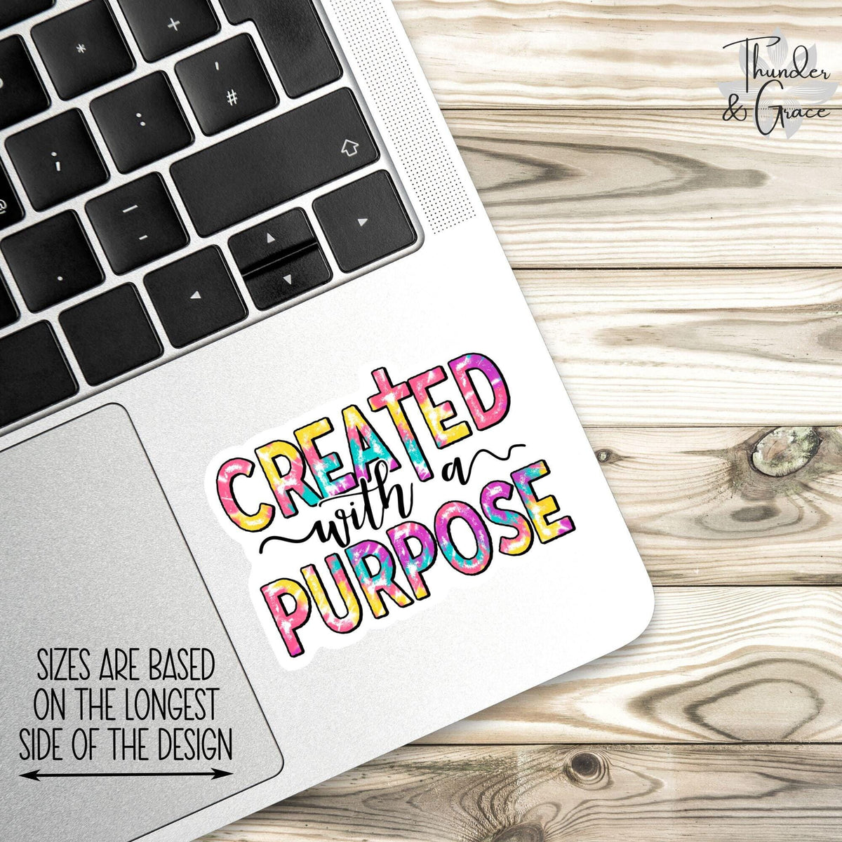 Created with a Purpose sticker, car for women – view 2