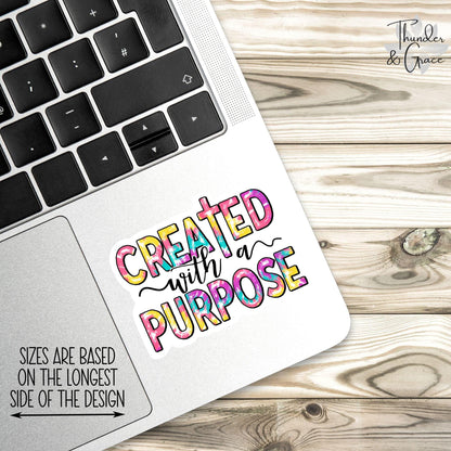Created with a Purpose sticker, car for women – view 2