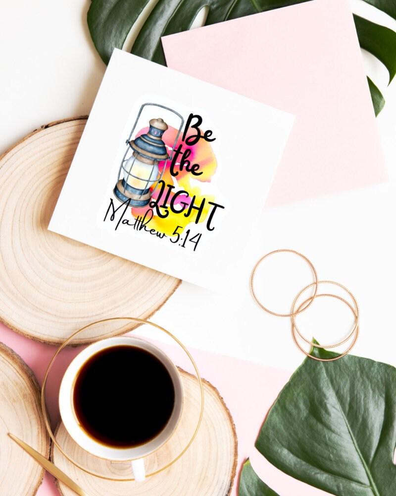 Be the LIght sticker, bible study – view 3