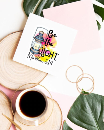 Be the LIght sticker, bible study – view 3