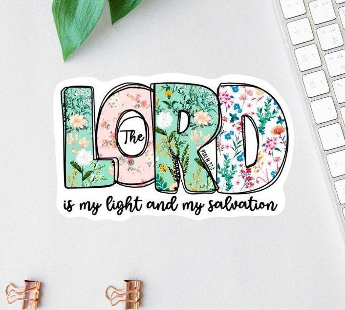 The Lord Is My Light sticker