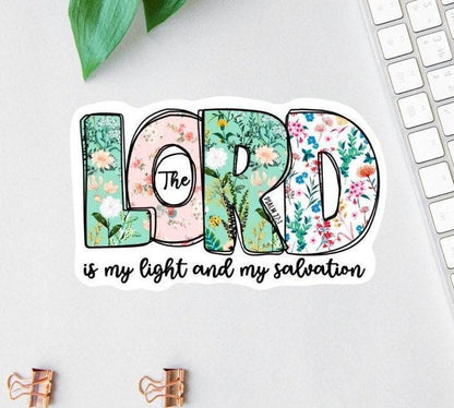 The Lord Is My Light sticker