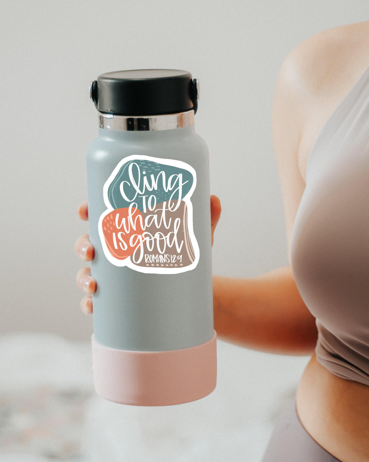 Cling to What Is Good sticker – view 2