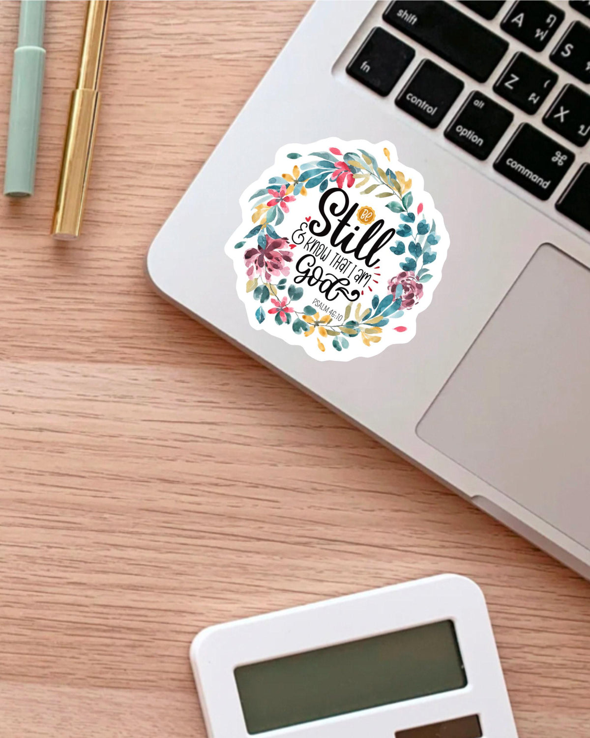 Be Still and Know sticker – view 2
