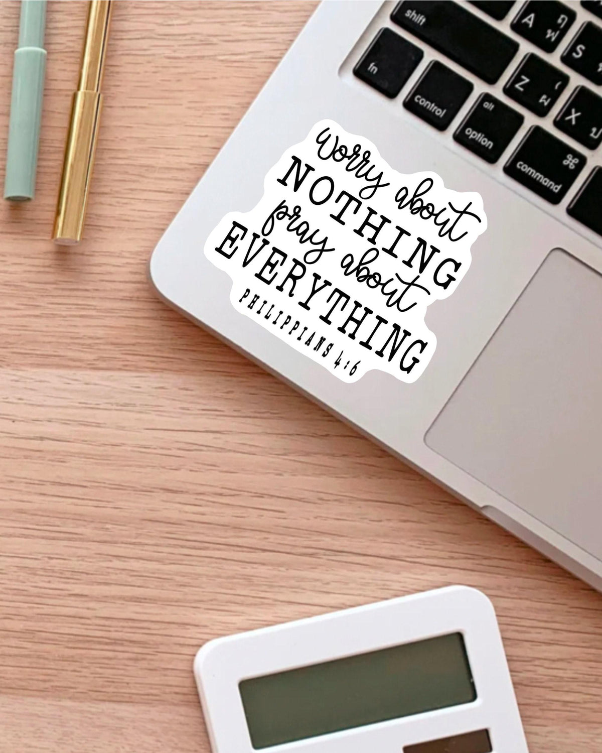 Pray About Everything sticker – view 2