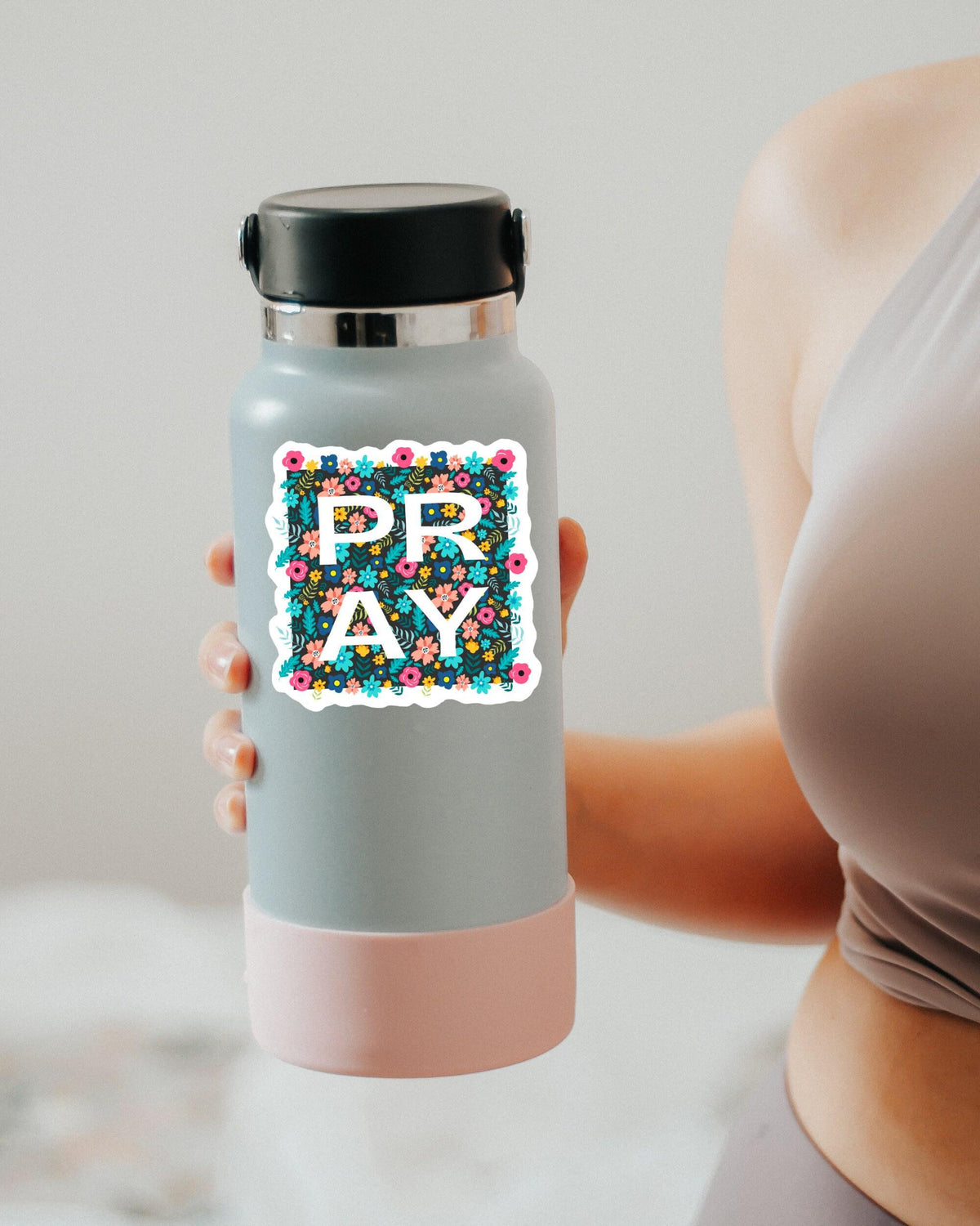 Just Pray sticker – view 2