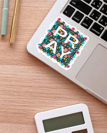 Just Pray sticker – view 3