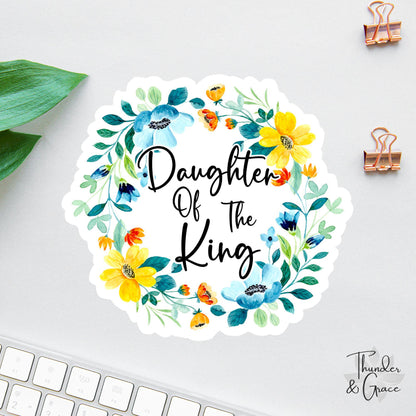 Daughter of the King sticker