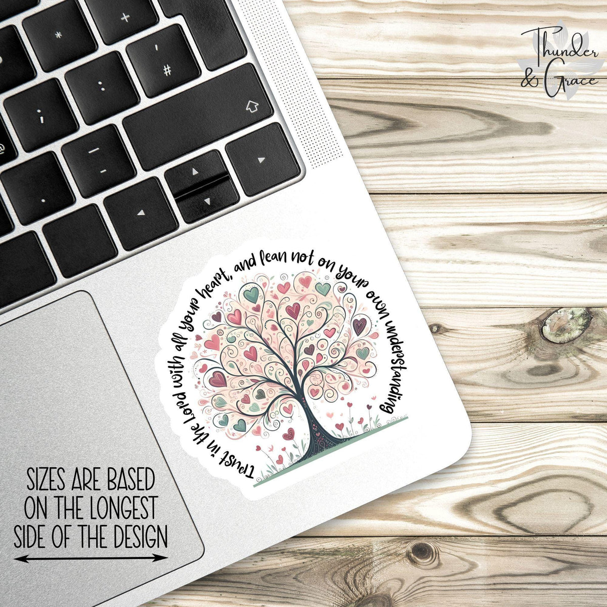 Trust in the Lord with All Your Heart sticker – view 2