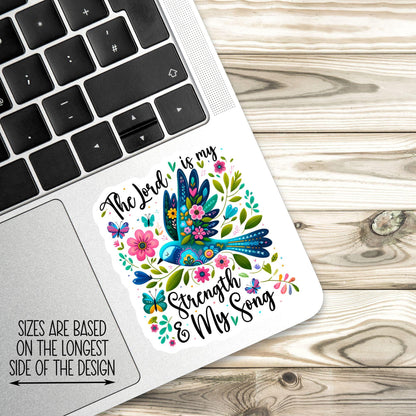 The Lord Is My Strength sticker – view 3