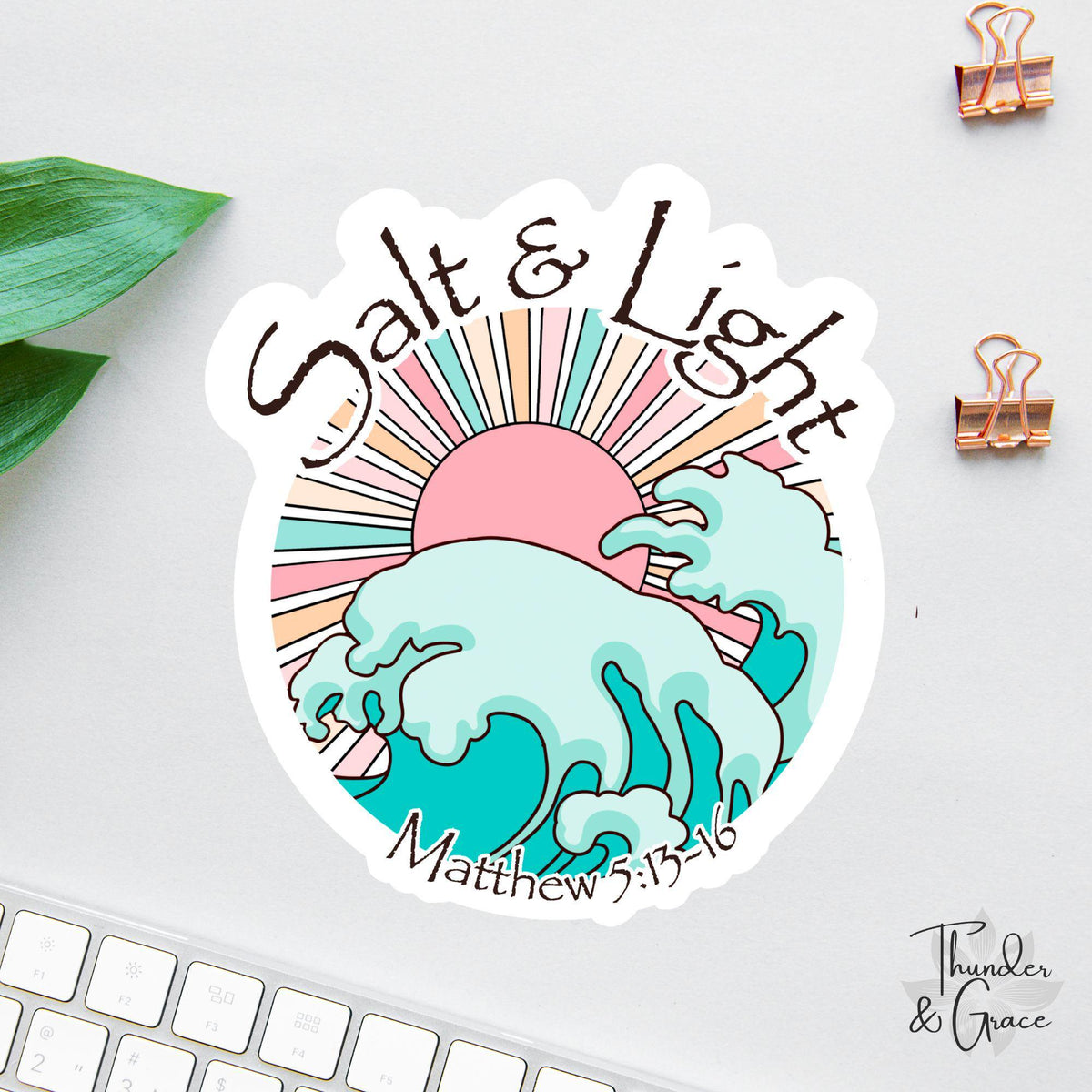 Salt and Light sticker