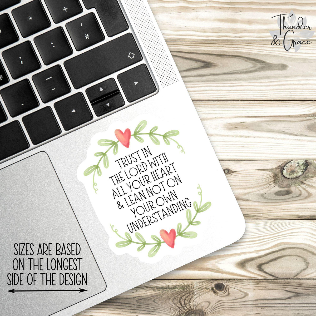 Trust in the Lord with All Your Heart sticker – view 2