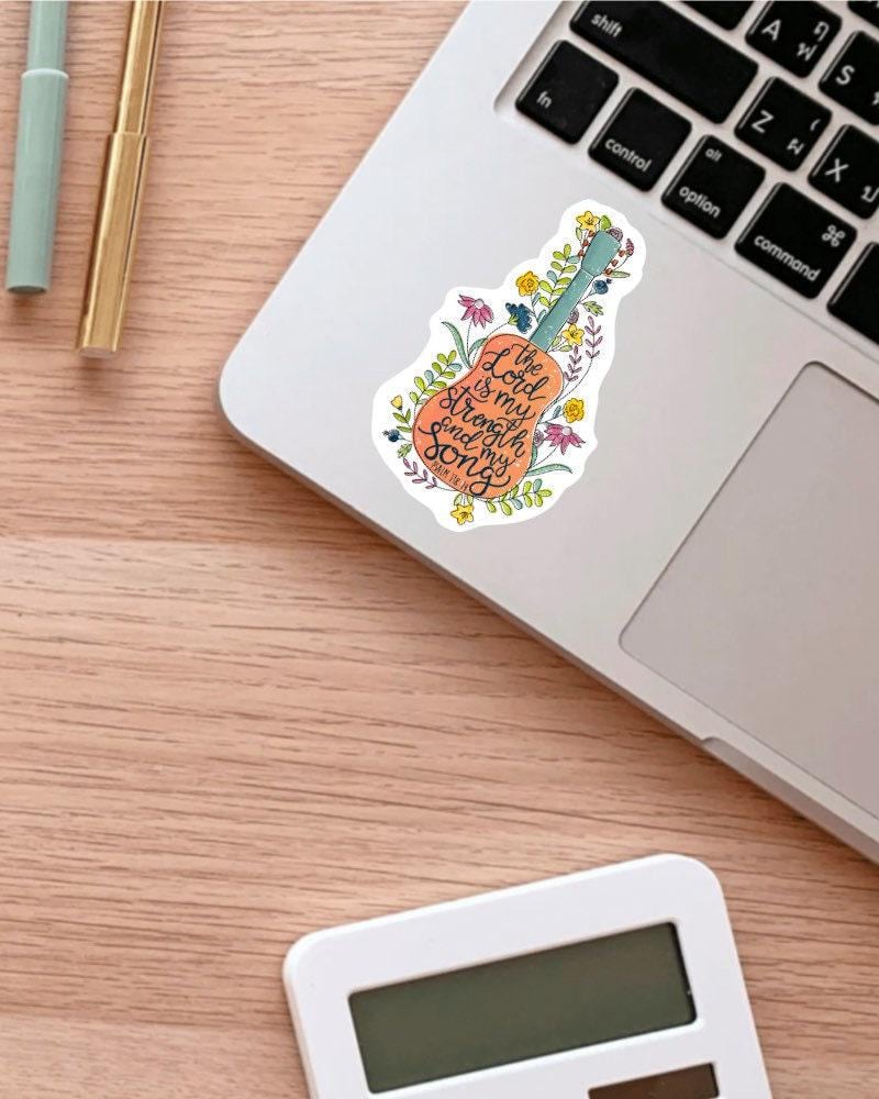 The Lord Is My Strength sticker – view 3