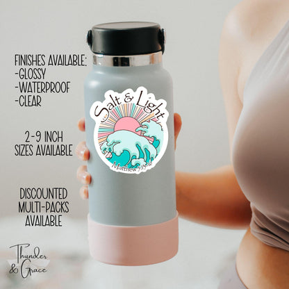 Salt and Light sticker – view 3