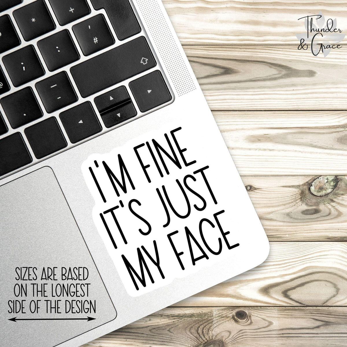 I'm Fine sticker – view 2