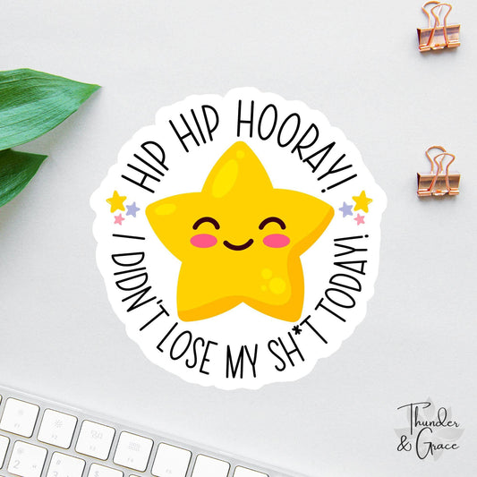 Didn't Lose My Sh*t Today sticker