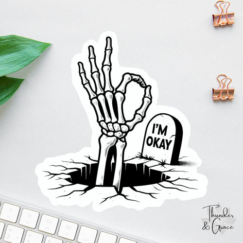It's Fine sticker, i'm fine