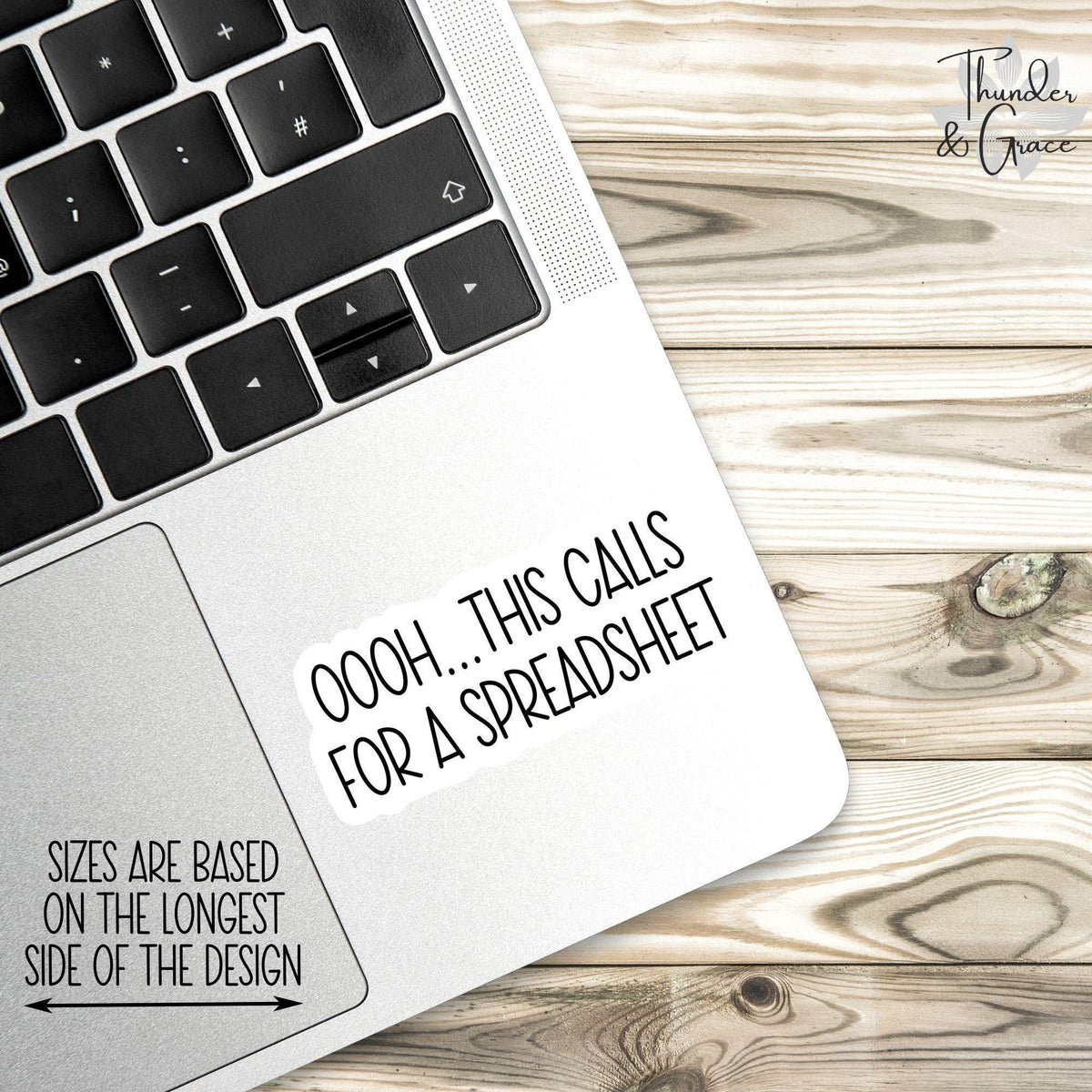 Oooh This Calls for a Spreadsheet sticker – view 2