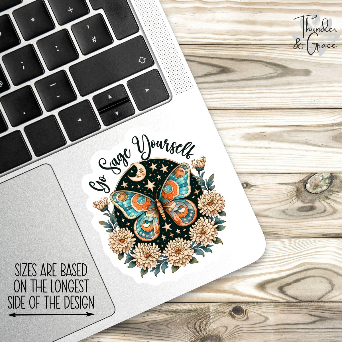 Go Sage Yourself sticker, not enough sage for this – view 3
