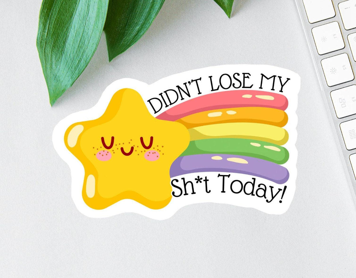 Didn't Lose My Sh*t Today sticker