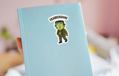 Frankenstein with Flashlight sticker – view 4