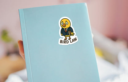 Bird Law sticker – view 3